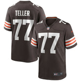Wyatt Teller Cleveland Browns Game Jersey - Brown Jerseys