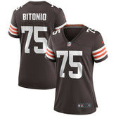 Joel Bitonio Cleveland Browns Women's Game Jersey - Brown Jerseys