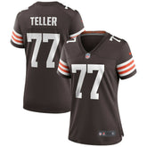 Wyatt Teller Cleveland Browns Women's Game Jersey - Brown Jerseys