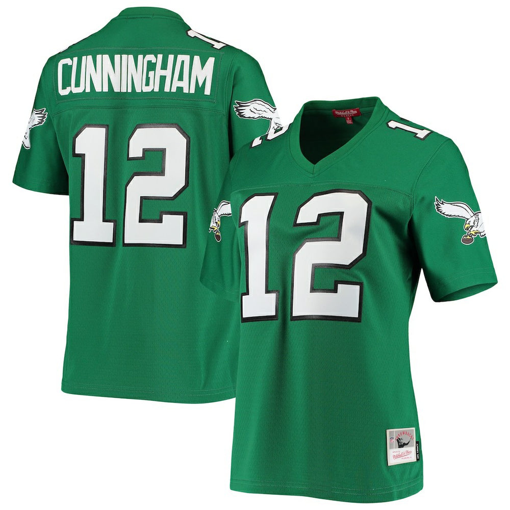 Randall Cunningham Philadelphia Eagles Women's 1990 Legacy Replica Jersey - Kelly Green Jerseys