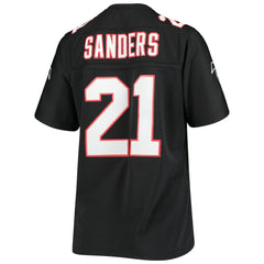 Deion Sanders Atlanta Falcons Women's Legacy Replica Team Jersey - Black Jerseys