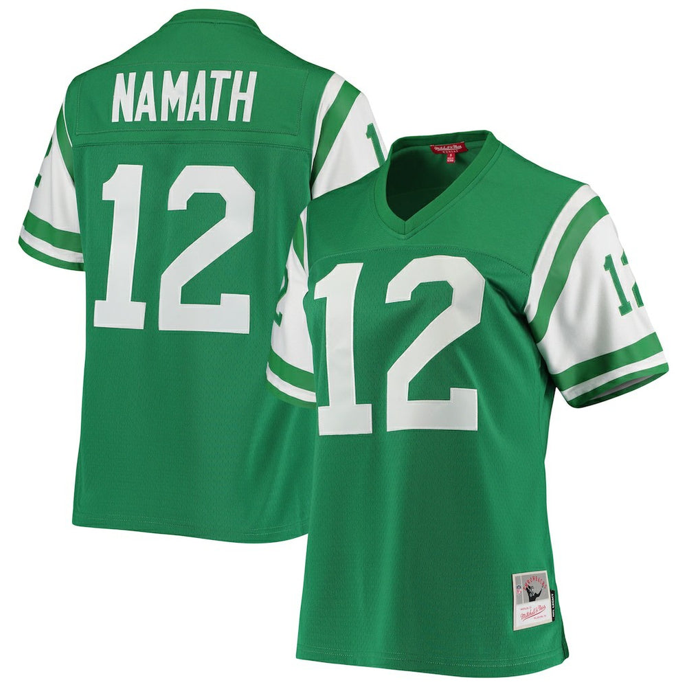 Joe Namath New York Jets Women's 1969 Legacy Replica Jersey - Green Jerseys