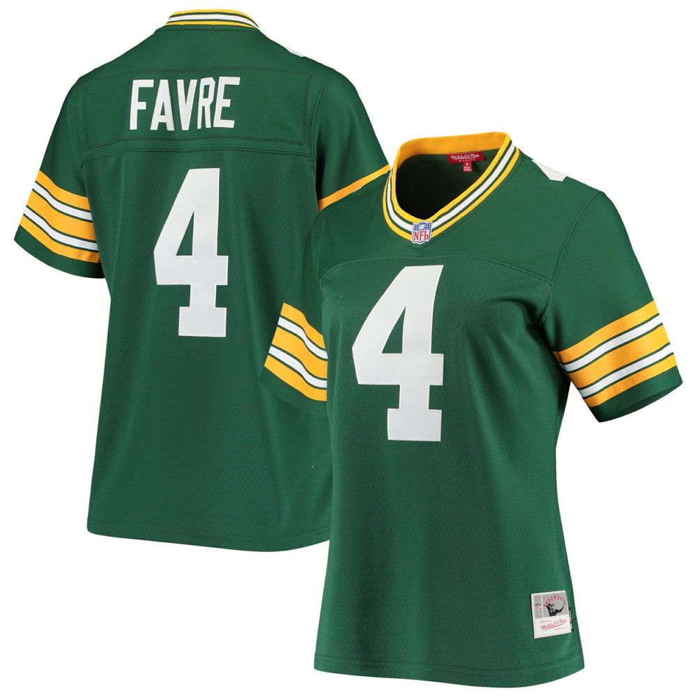 Brett Favre Green Bay Packers Women's 1996 Legacy Replica Player Jersey - Green Jerseys