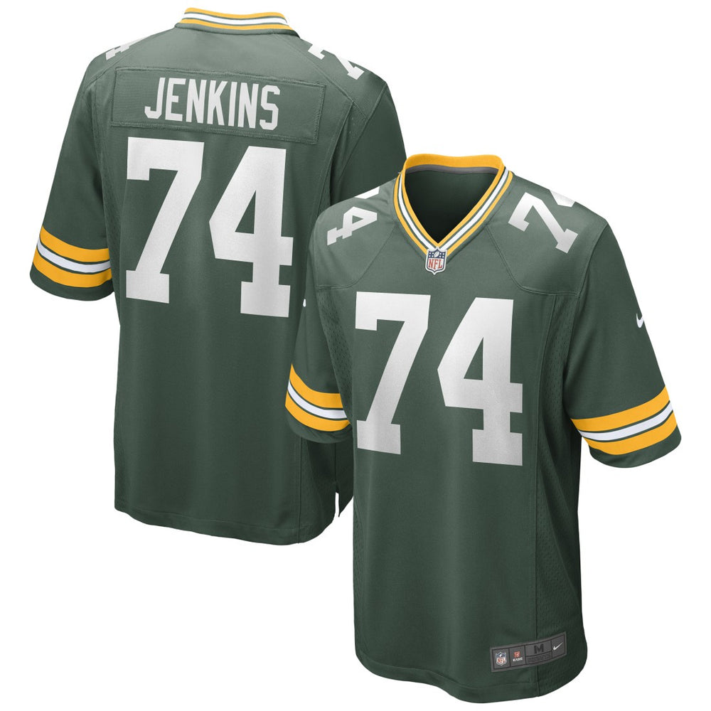 Elgton Jenkins Green Bay Packers Game Jersey - Green Jerseys