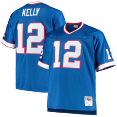 Jim Kelly Buffalo Bills Big & Tall 1990 Retired Player Replica Jersey - Royal Jerseys