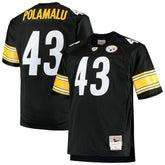 Troy Polamalu Pittsburgh Steelers Big & Tall 2005 Retired Player Replica Jersey - Black Jerseys