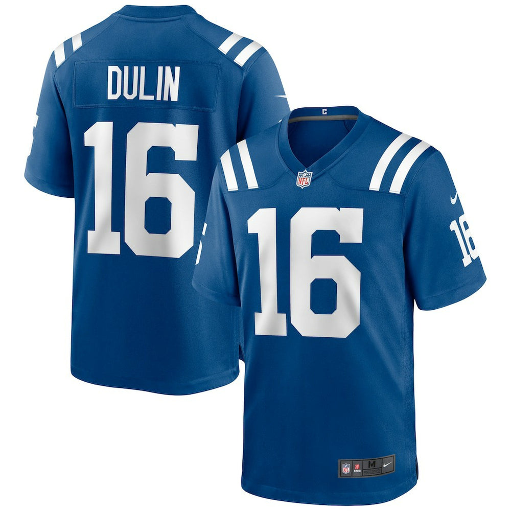 Ashton Dulin Indianapolis Colts Game Jersey - Royal Jerseys