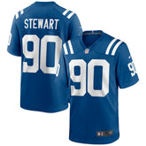 Grover Stewart Indianapolis Colts Game Jersey - Royal Jerseys