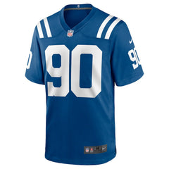 Grover Stewart Indianapolis Colts Game Jersey - Royal Jerseys