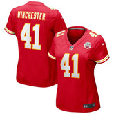 James Winchester Kansas City Chiefs Women's Game Jersey - Red Jerseys