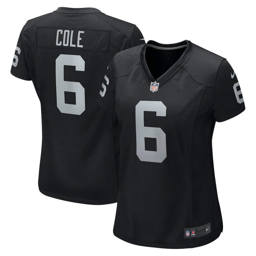 AJ Cole Las Vegas Raiders Women's Game Jersey - Black Jerseys