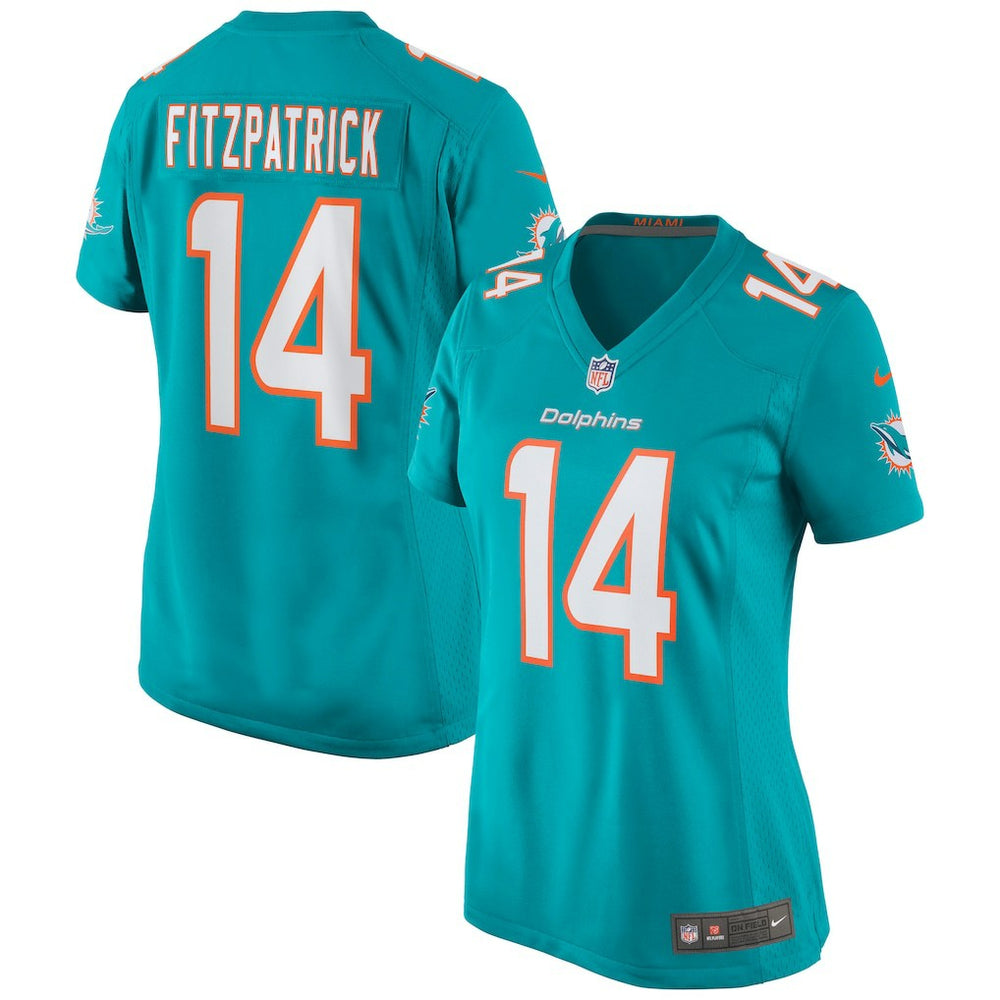 Ryan Fitzpatrick Miami Dolphins Women's Game Jersey - Aqua Jerseys