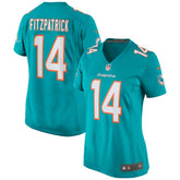Ryan Fitzpatrick Miami Dolphins Women's Game Jersey - Aqua Jerseys