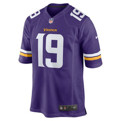 Adam Thielen Minnesota Vikings Game Jersey - Purple Jerseys