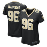 Carl Granderson New Orleans Saints Women's Game Jersey - Black Jerseys