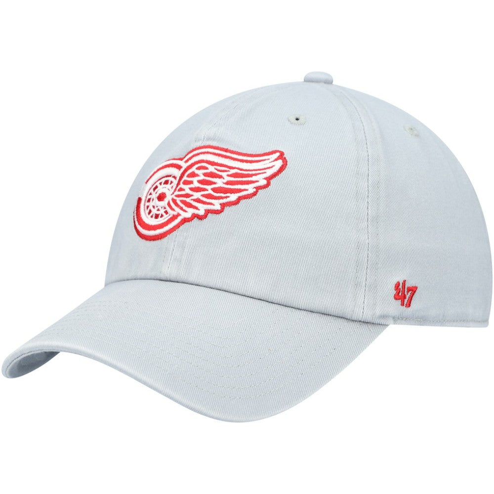 Detroit Red Wings '47 Team Clean Up Adjustable Hat - Gray | US 4028774