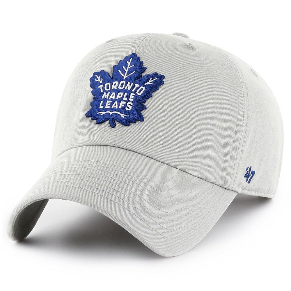Toronto Maple Leafs '47 Team Clean Up Adjustable Hat - Gray | US 4028802