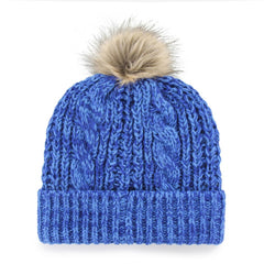 Vancouver Canucks '47 Women's Logo Meeko Cuffed Knit Hat with Pom - Blue | US 4029061