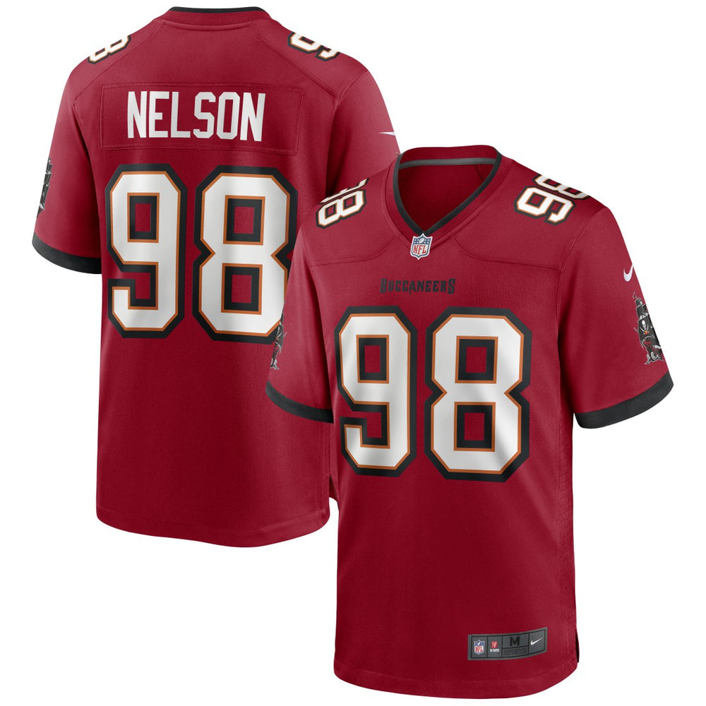 Anthony Nelson Tampa Bay Buccaneers Game Jersey - Red Jerseys