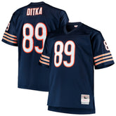 Mike Ditka Chicago Bears Big & Tall 1966 Retired Player Replica Jersey - Navy Jerseys