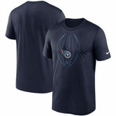 Tennessee Titans Legend Icon T-Shirt - Navy T-shirts