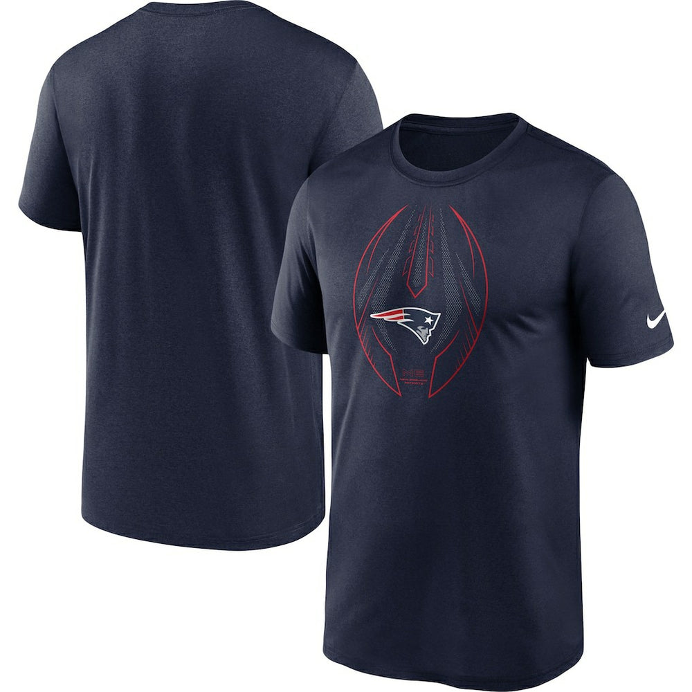New England Patriots Legend Icon T-Shirt - Navy T-shirts
