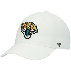 Jacksonville Jaguars '47 Logo Clean Up Adjustable Hat - White Hats