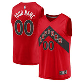 Toronto Raptors Fast Break Replica Custom Jersey Icon Edition Red - Fanatics