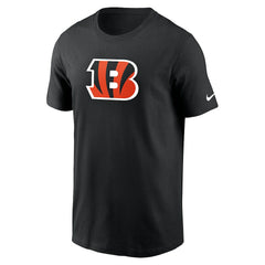 Cincinnati Bengals Primetime Logo Essential T-Shirt - Black T-shirts