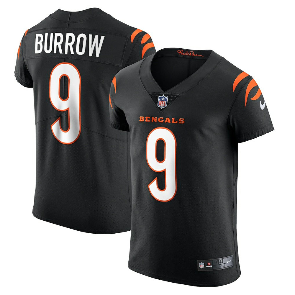 Joe Burrow Cincinnati Bengals Vapor Elite Jersey - Black Jerseys