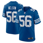Quenton Nelson Indianapolis Colts Alternate Game Jersey - Royal Jerseys