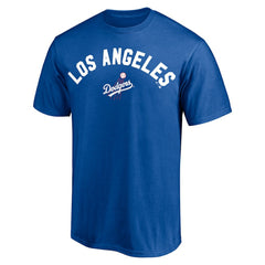 Los Angeles Dodgers Cooperstown Winning Streak Personalized Name & Number T-Shirt - Royal T-shirts