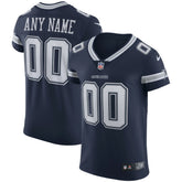 Dallas Cowboys Vapor Elite Custom Jersey - Navy Jerseys