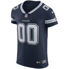 Dallas Cowboys Vapor Elite Custom Jersey - Navy Jerseys