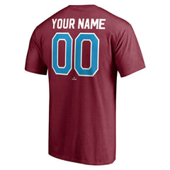 Philadelphia Phillies Cooperstown Winning Streak Alternate Personalized Name & Number T-Shirt - Burgundy T-shirts