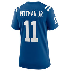 Michael Pittman Jr. Indianapolis Colts Women's Game Player Jersey - Royal Jerseys
