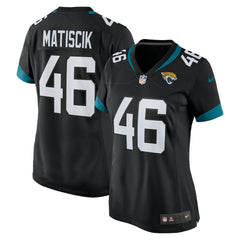 Ross Matiscik Jacksonville Jaguars Women's Game Jersey - Black Jerseys