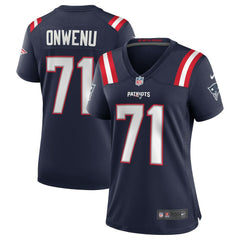 Mike Onwenu New England Patriots Women's Game Jersey - Navy Jerseys
