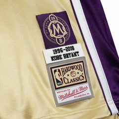 Kobe Bryant Los Angeles Lakers Hall of Fame Class of 2020 #8 Authentic Jersey Gold - Mitchell & Ness