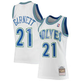 Kevin Garnett Minnesota Timberwolves 1995/96 Hardwood Classics Swingman Jersey White - Mitchell & Ness outlet