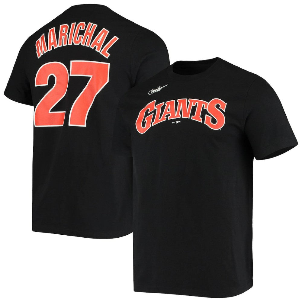 Juan Marichal San Francisco Giants Nike Name & Number T-Shirt - Black T-shirts