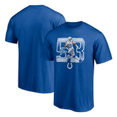 Shaquille Leonard Indianapolis Colts Powerhouse Player Graphic T-Shirt - Royal T-shirts