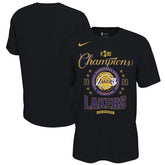Los Angeles Lakers 2020 NBA Finals Champions Locker Room T-Shirt Black - Nike outlet