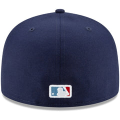 Chicago Cubs New Era 2021 City Connect 59FIFTY Fitted Hat - Navy/Light Blue Hats
