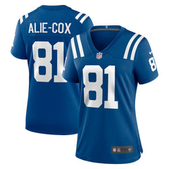 Mo Alie-Cox Indianapolis Colts Women's Team Game Jersey - Royal Jerseys