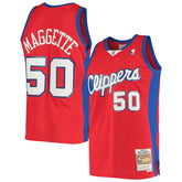 Corey Maggette LA Clippers 2000/01 Hardwood Classics Swingman Jersey Red - Mitchell & Ness
