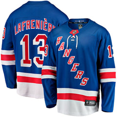 Alexis Lafreniere New York Rangers Fanatics Home Breakaway Jersey - Blue | US 4107069