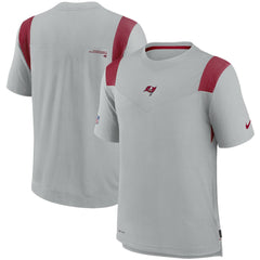 Tampa Bay Buccaneers Sideline Player UV Performance T-Shirt - Gray T-shirts