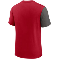 Tampa Bay Buccaneers Pop Performance T-Shirt - Red/Pewter T-shirts