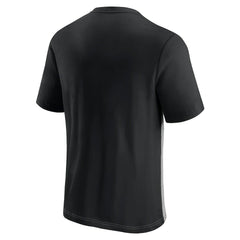 Jacksonville Jaguars Colorblock T-Shirt - Black/Heathered Gray T-shirts
